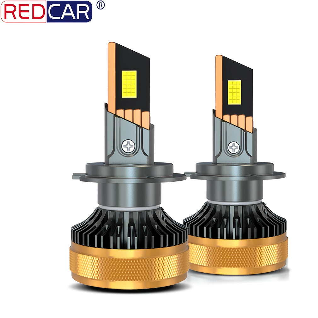 H4 H7 LED Car Headlights Plug-and-Play High Power H11 H8 H9 9005 HB3 Light Bulbs