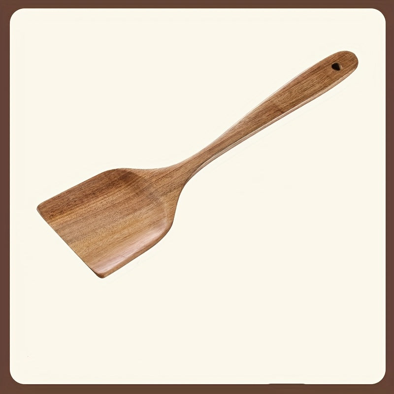 Wooden Spoon, Spatula, Soup Ladle – Wooden Kitchen Utensil Set, Wood Spoon Set