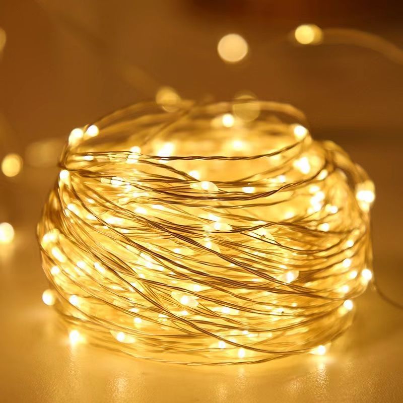 1PC 灯串适用于卧室、派对、婚礼、圣诞节万圣节装饰 灯 50/100LED