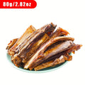 80g 小型犬磨牙棒 - 牙齒清潔磨牙骨，牛排口味，狗狗零食，幼犬健康磨牙玩具，幫助清潔牙齒和清新口氣，耐用且安全的狗狗磨牙棒，非常適合小型犬和幼犬