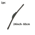 Single Piece of 6-Layer Rubber Strip Wiper for Car, Silent Operation