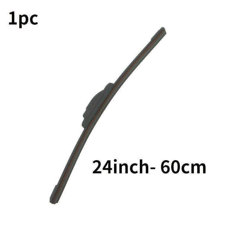 Single Piece of 6-Layer Rubber Strip Wiper for Car, Silent Operation