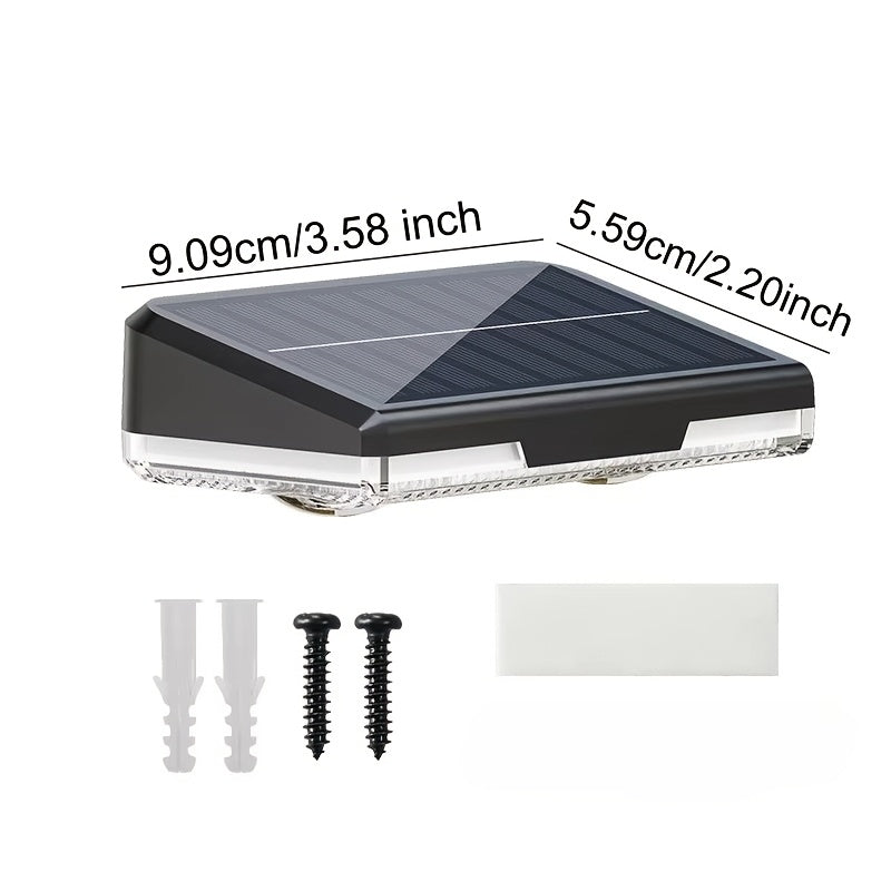 Solar Courtyard Light Wall Washer Light Spotlight Outdoor Decorative Lighting Ambient Decoration Arrangement Balcony Courtyard Garden Solar Battery 600MAH Automatically Turns On at Dark