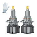 2-Pack 360° H7 LED Car Headlight Bulbs CANBUS H1 H8 H9 H11 200W 9005 9006 HB3 HB4 LED Fog Light Assembly