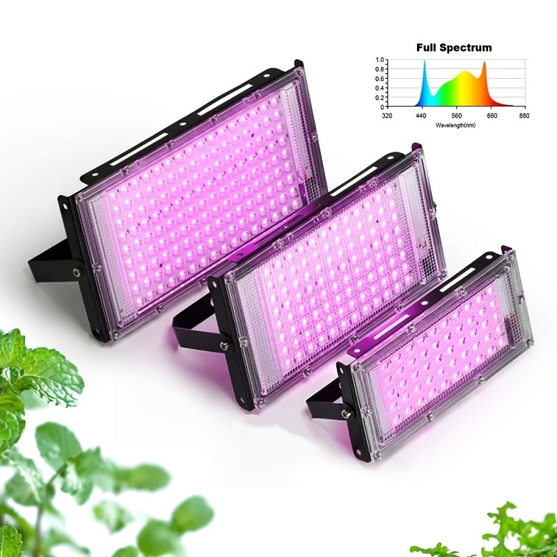 Full Spectrum LED Plant Grow Light, USB Powered Super Bright Grow Lamp for Indoor Vegetables, Succulents, Flowers and Hydroponic Plants