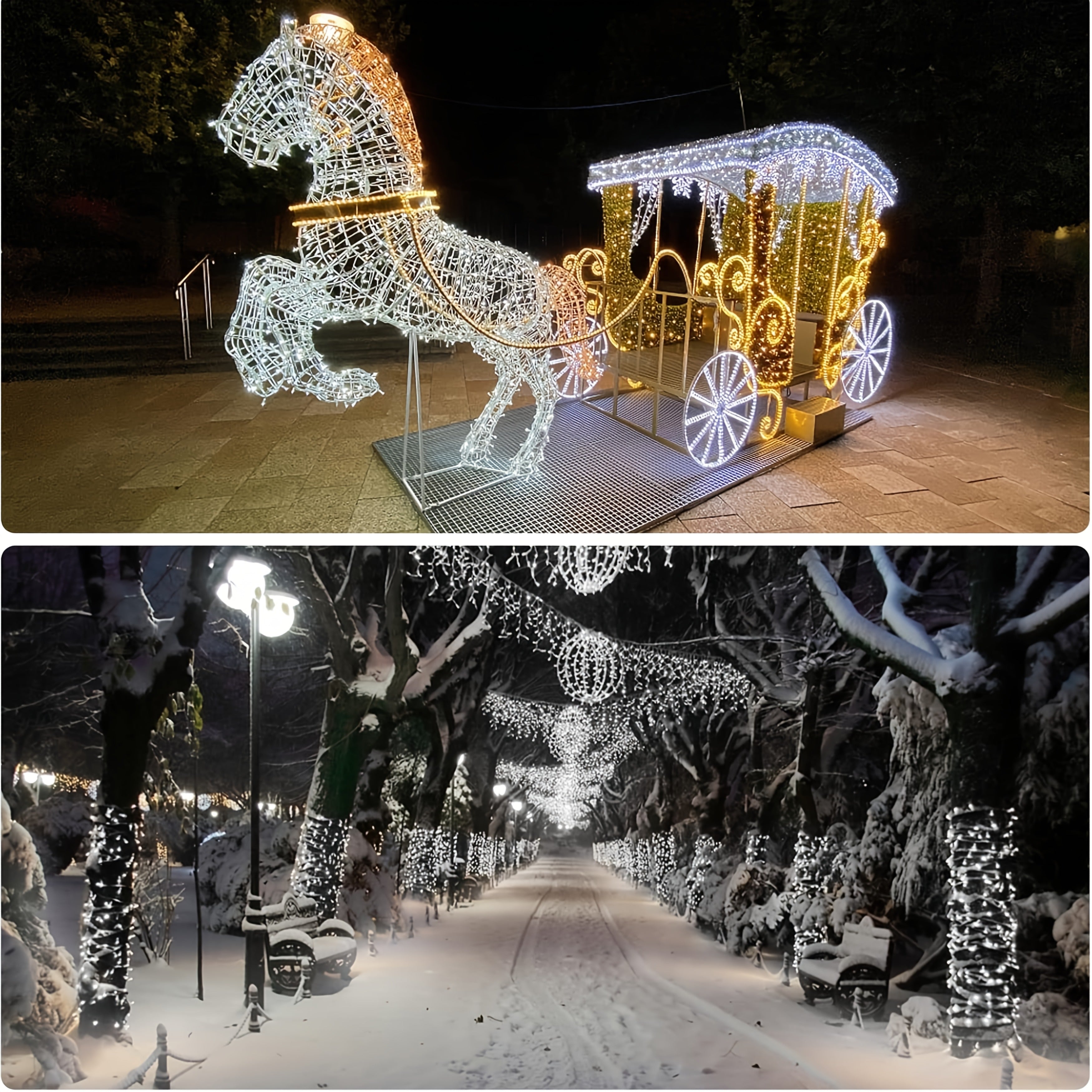 A 50/100/200 LED USB soft light strip, lengths 196.85in / 393.7in / 787.4in, with 8 modes, USB remote control fairy light, suitable for Christmas decoration, camping tents, wedding parties, trees, gardens, bedrooms