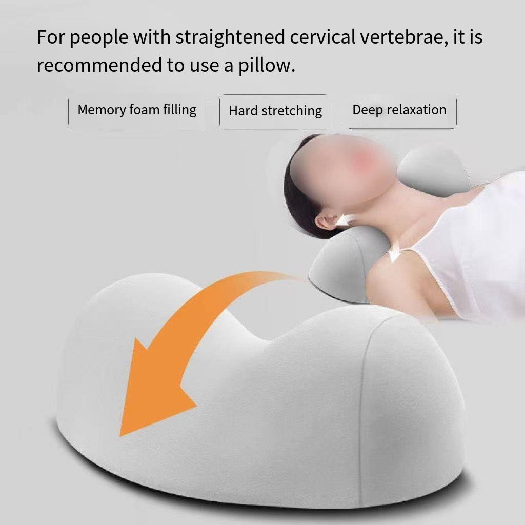 颈椎枕头 - 助眠矫正颈椎枕，适用于成人床头使用（可手洗）