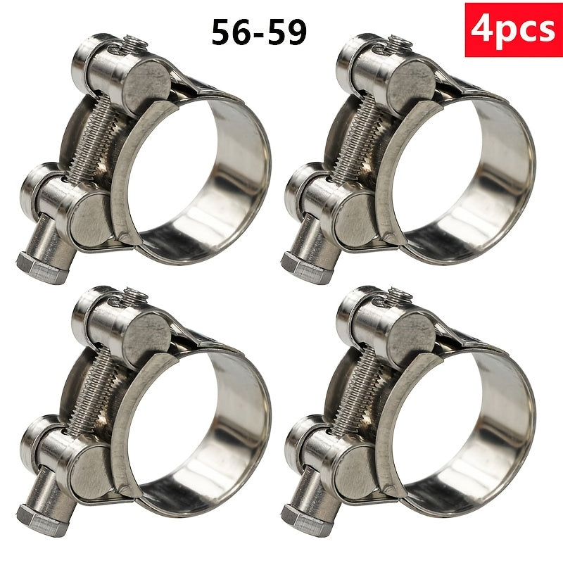 304 Stainless Steel Heavy-Duty European Style Hose Clamp