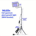 USB Plant Grow Light Strip with Tripod, Sunlike Full Spectrum Grow Lamp, 360° Adjustable Gooseneck, 96/144 LED Grow Light, Supplemental Lighting for Tall Plants, Bonsai, Greenhouse, Hydroponics, Flowers and Large Area Indoor Plants