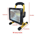 LED Emergency Rechargeable Outdoor Work Light, Super Bright Strong Light for Construction Sites, Camping, Night Market, Street Stall, Square, Handheld Floodlight