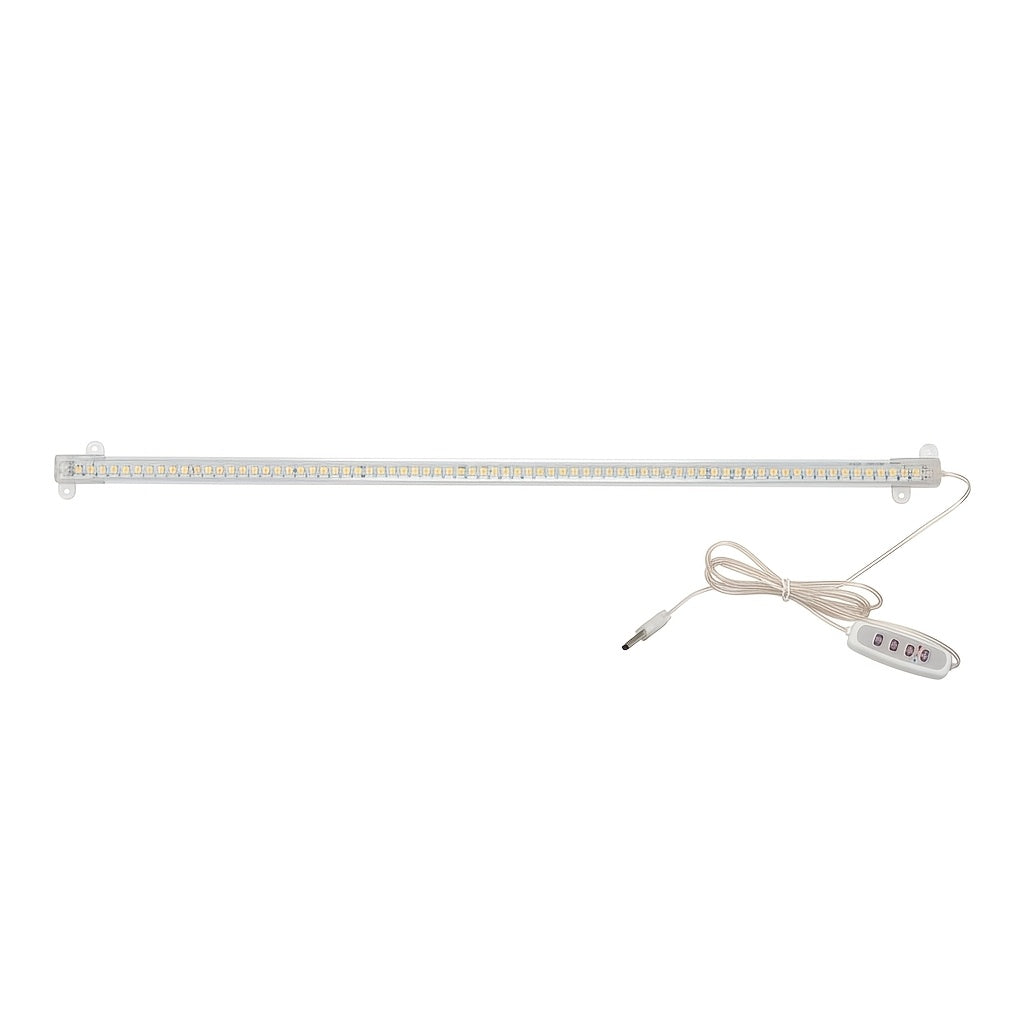 Hard Strip Warm White 50CM Plant Grow Light, USB Powered 3000K Indoor Grow Lamp, Cabinet Lighting for Flowers, Plants, Greenhouse & Hydroponic System