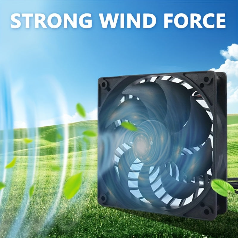Greenhouse Plastic Film > Greenhouse Accessories > Greenhouse Ventilation Equipment, Solar Fan, Solar Exhaust Fan / Greenhouse Solar Fan / Solar Fan for Attic, Shed, Barn, Chicken Coop, Dog Kennel