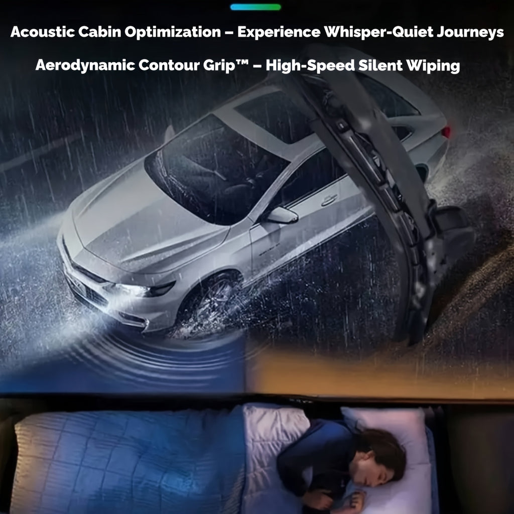 Universal Clip-Type Wiper Blade, Fits All Car Models, Made of Natural Rubber, Resistant to Cold and Sun, Suitable for All Seasons