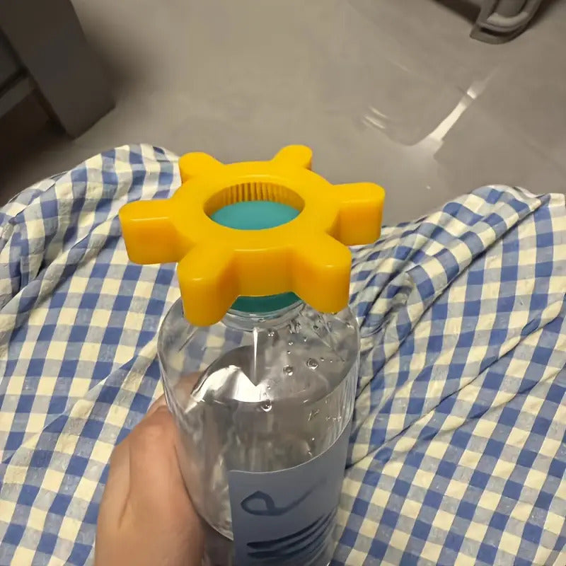 1Pc 360° Rotatable Portable Home Bottle Opener Tool, Plastic Material, Suitable for Bottle Caps, Water Bottle Caps, Drink Bottles, Perfect Party Birthday Surprise Small Gift