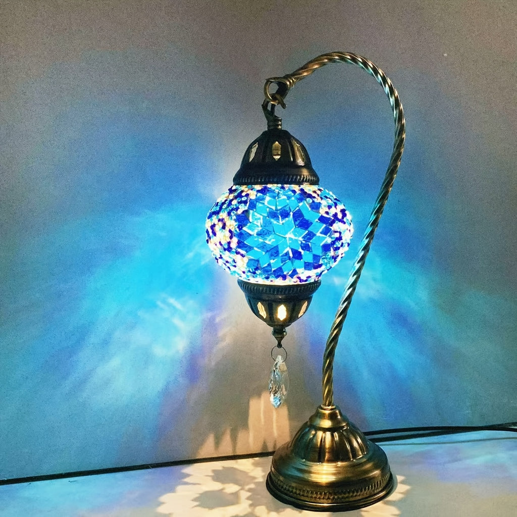Limited edition Turkish vintage romantic small table lamp, decorative table lamp for bedroom, study, coffee shop, restaurant, hotel, homestay
