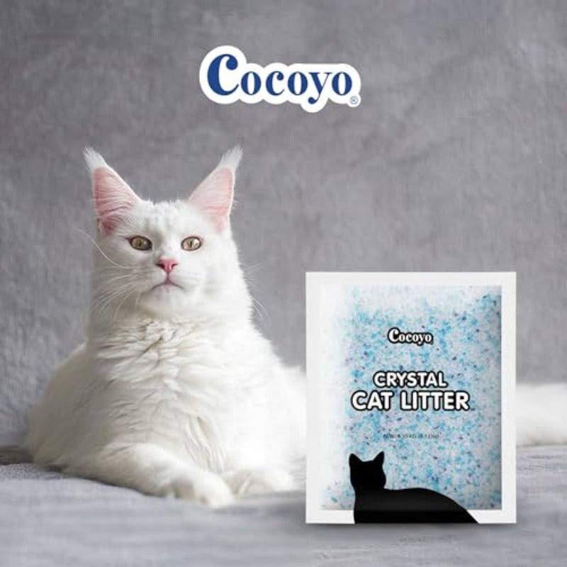 水晶猫砂 I 硅胶猫砂 17.2磅超值装 4.3磅×4袋