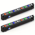120W RGBW 4-in-1 Moving Head Light LED Stage Light, Suitable for Home Parties, KTV, Clubs, Bars, Weddings, DJ, Christmas, Halloween, Wall Washer Light