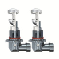 2-Pack H7 H4 LED Projector Mini Bulbs, Compatible with Canbus System, for H11, 9005 (HB3), 9006 (HB4) Car Turbo Headlights and Motorcycles, 12V, Easy Plug-and-Play Installation, No Battery Included