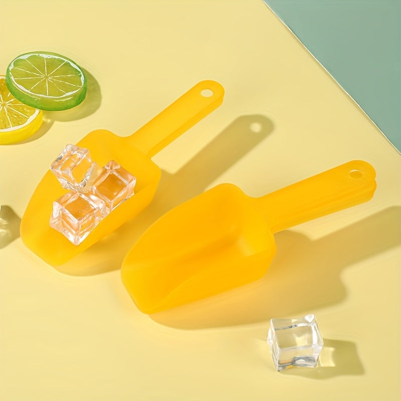 3Pcs Mini Multi-functional Scoop Set, Ice Cream Scoop, Flour Scoop and Measuring Spoon Set, Durable PP Plastic Kitchen Gadgets