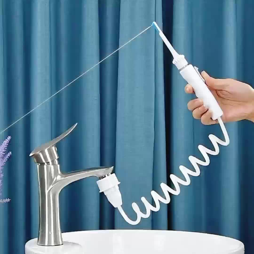 水龙头冲牙器成人家用水牙线洁牙器口腔清洁不用电不灌水不易坏