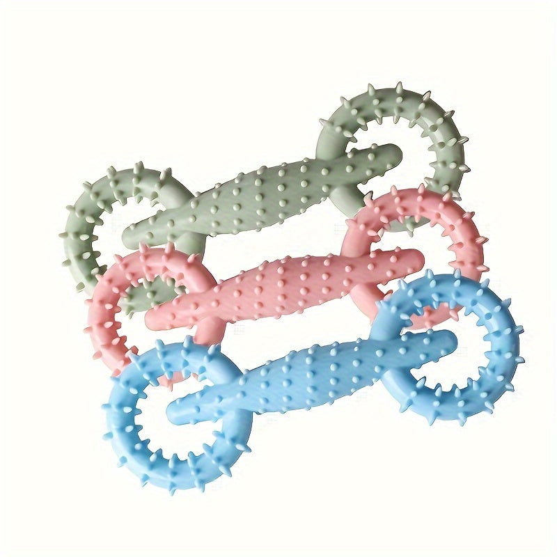 宠物玩具，拉环狗磨牙玩具，狗咬胶玩具，幼犬磨牙棒玩具，宠物狗互动玩具