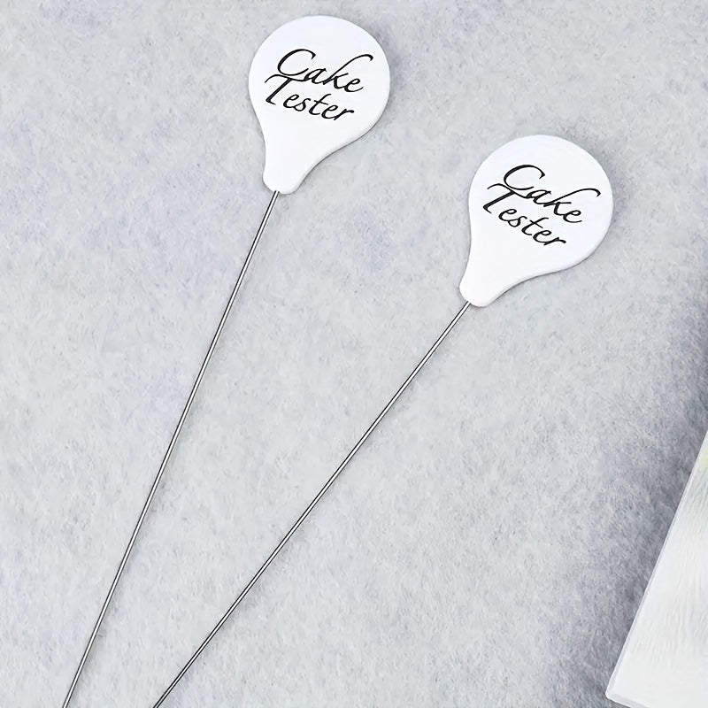 1PC Cake Tester Needle, Stainless Steel Cake Doneness Testing Probe, Kitchen Baking Oven Tool