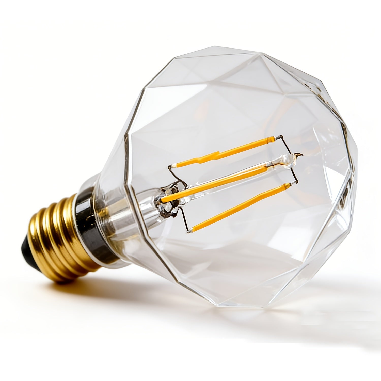 Diamond lighting bulb 120V 4W 2700K Edison bulb vintage LED bulb 4W non-dimmable special decorative bulb