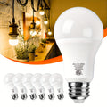 ALLUCK A19 LED 灯泡 6 件装，14W 1500LM（100W 等效），E26 底座，可选色温（3000K 暖白/5000K 日光/6500K 冷色），CRI 85+，无闪烁，持久，护眼，不可调光 家庭、办公室和商业用途，暖色环境照明