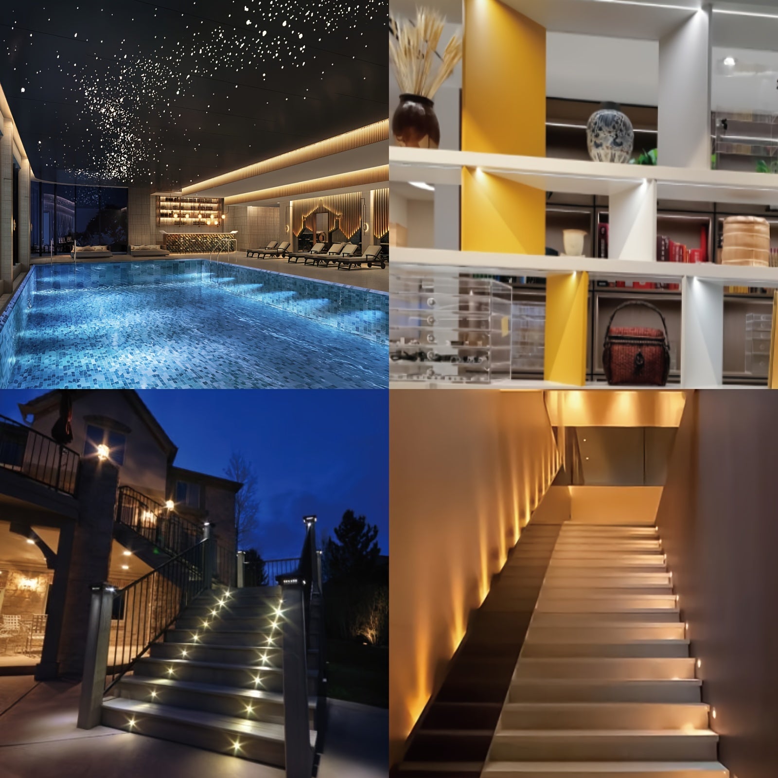 1W DC12V LED mini tube light, silver/black/white shell options, spotlight, cabinet light, display lighting, decorative lighting, 9-piece set