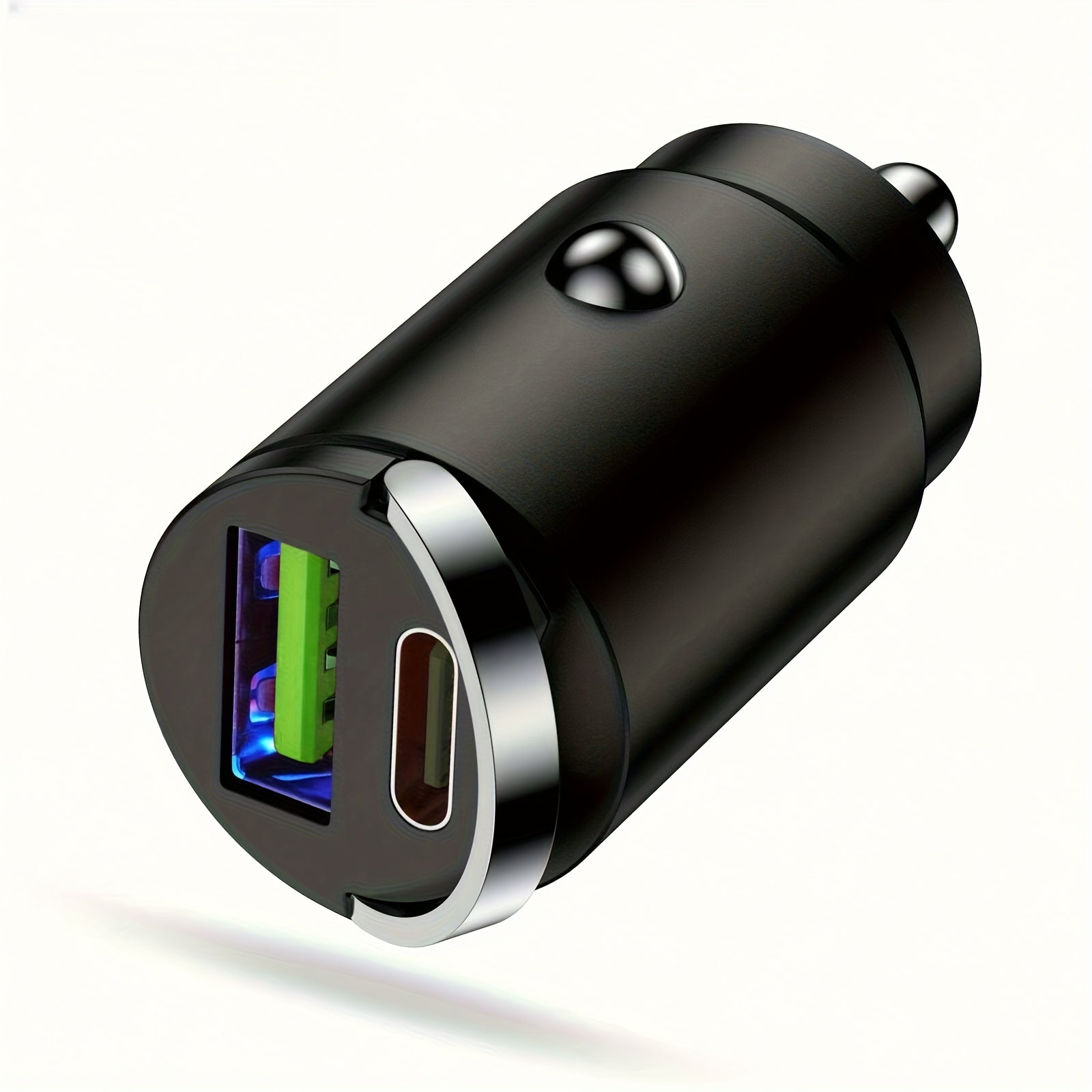 200-watt dual USB car charger, high-power fast-charging adapter, compatible with multiple protocols for iPhone, Huawei, and Xiaomi, both male and female adapters, universal fast-charging, operating voltage 36 volts, no battery required, Travel