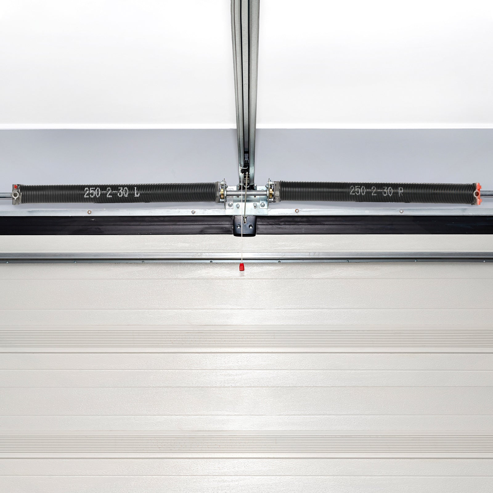 Garage Door Torsion Spring, 16,000 Cycles, 0.25 x 2 x 30in / 0.207 x 2 x 22in / 0.218 x 2 x 24in / 0.218 x 2 x 23in, with Non-Slip Winding Bars, Installation Tools and Gloves, Electrophoretic Coating, for Replacement