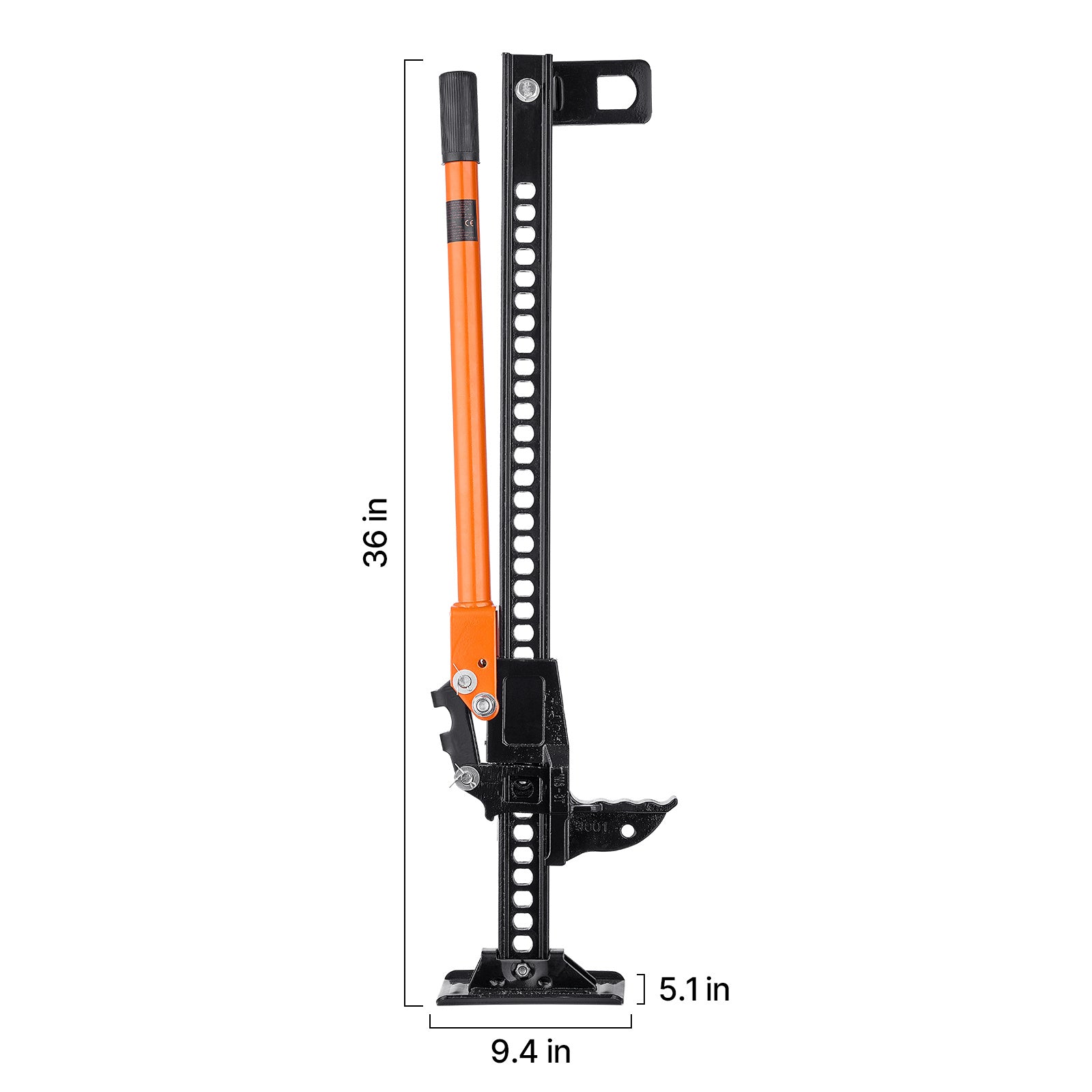 VEVOR 34/36/42 Inch Off Road Farm Jack Hoist, 7000 lbs Heavy Duty High Lift Tractor Vehicle Winch