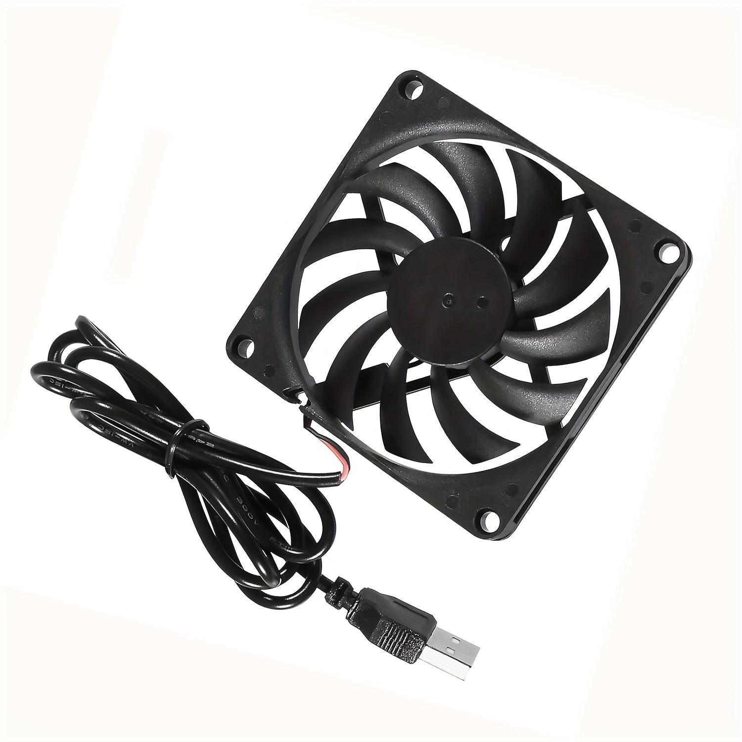 5V USB Silent Brushless Cooling Fan, Perfect for PC Case, CPU, Router and 3D Printer Heat Dissipation, Available in 5010, 6010, 8010, 8015, 8025, 9225, 12025 and 4.72 Inch Sizes