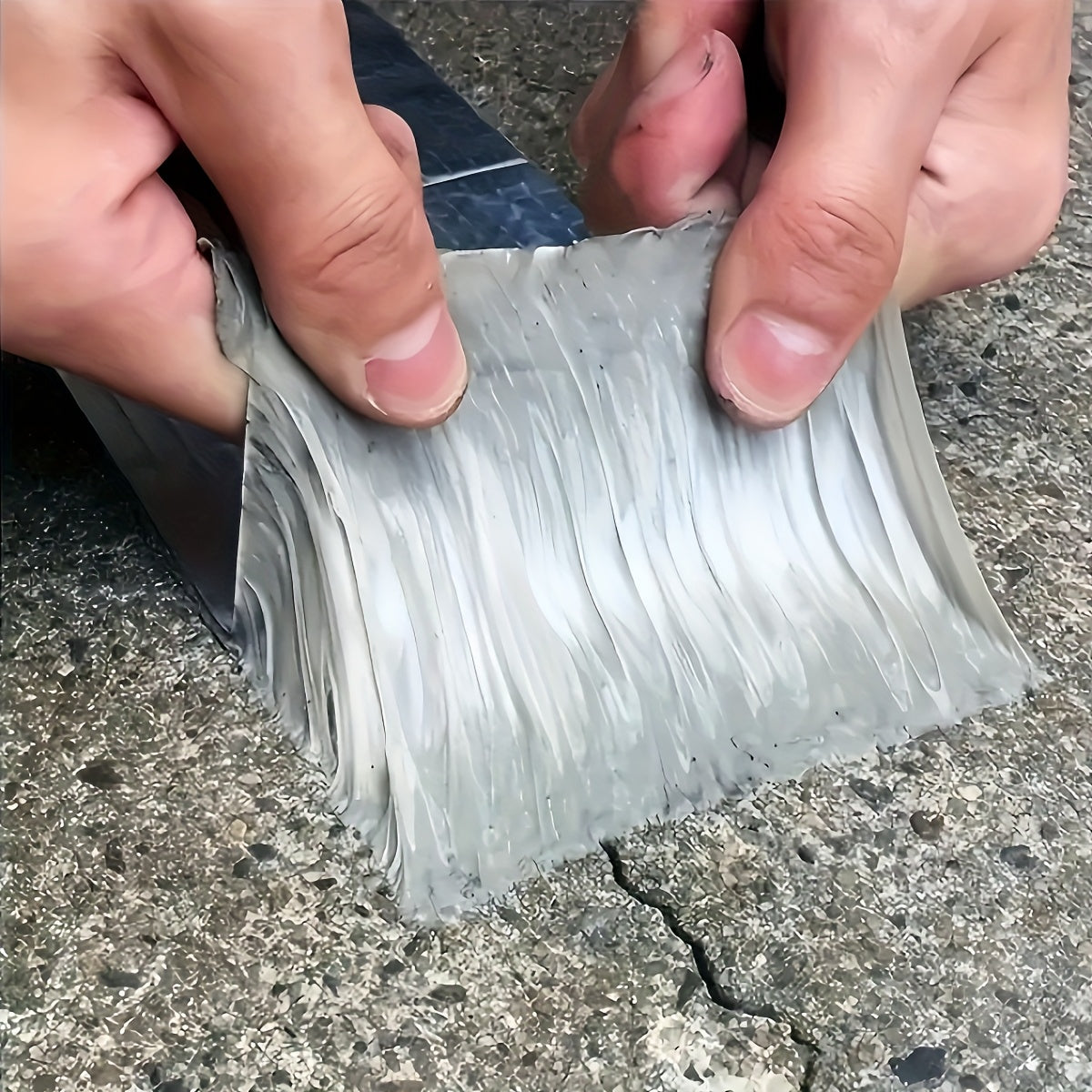 一卷丁基密封胶带，用于泄漏修复 - 塑料密封胶带，用于金属屋顶和排水沟泄漏修复，耐高低温，尺寸3.93英寸 X 78.7英寸