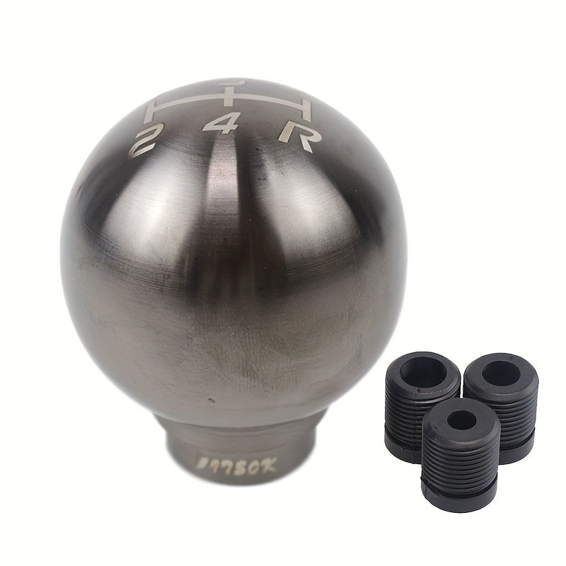 Universal Shift Knob, 5/6 Speed Design, Stainless Steel Material, Ideal Choice for Racing and JDM Enthusiasts, High Quality Knob