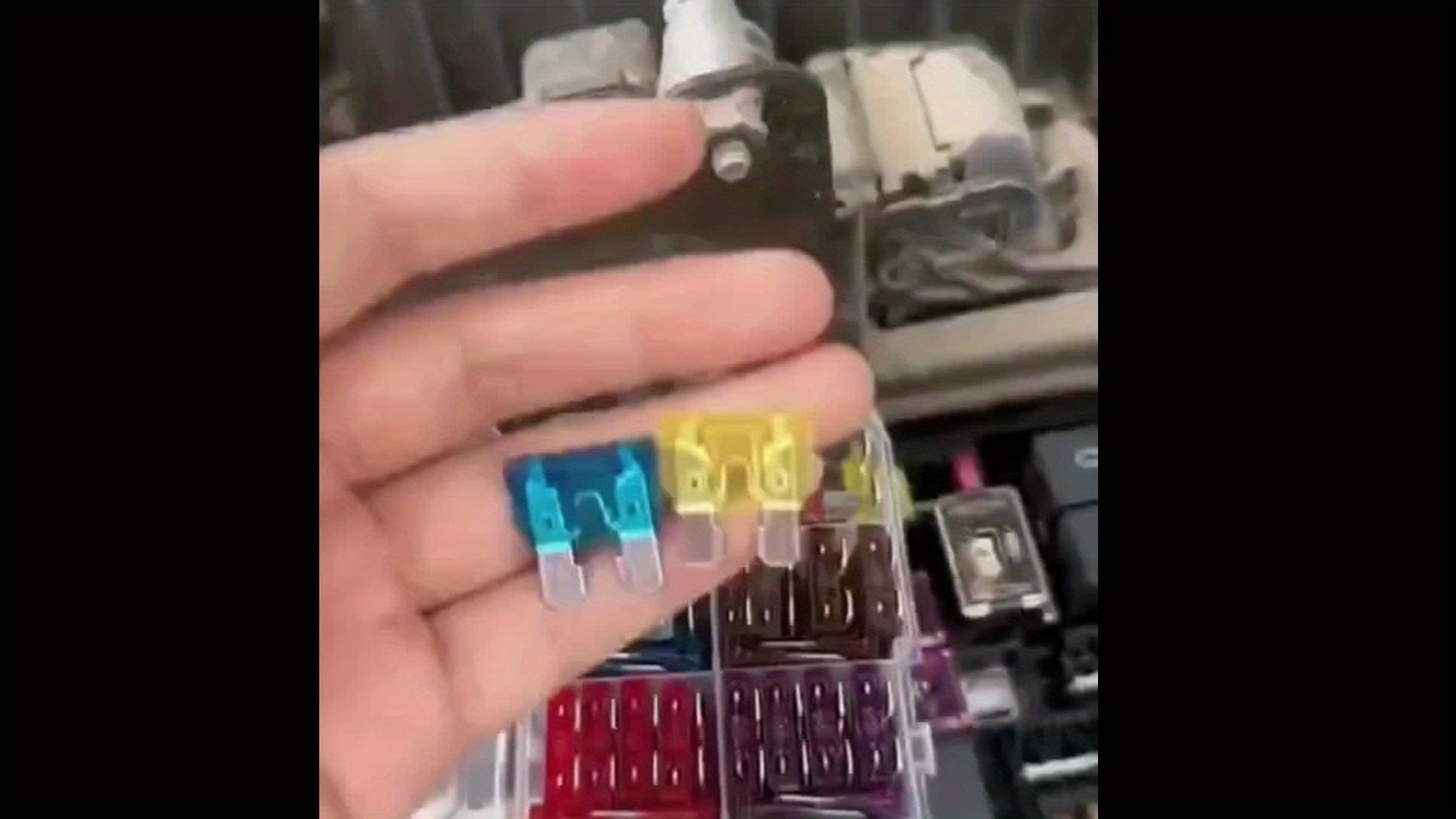 60PCS Mini Blade Fuses in Bag - Small Size 5A/10A/15A/20A/25A/30A