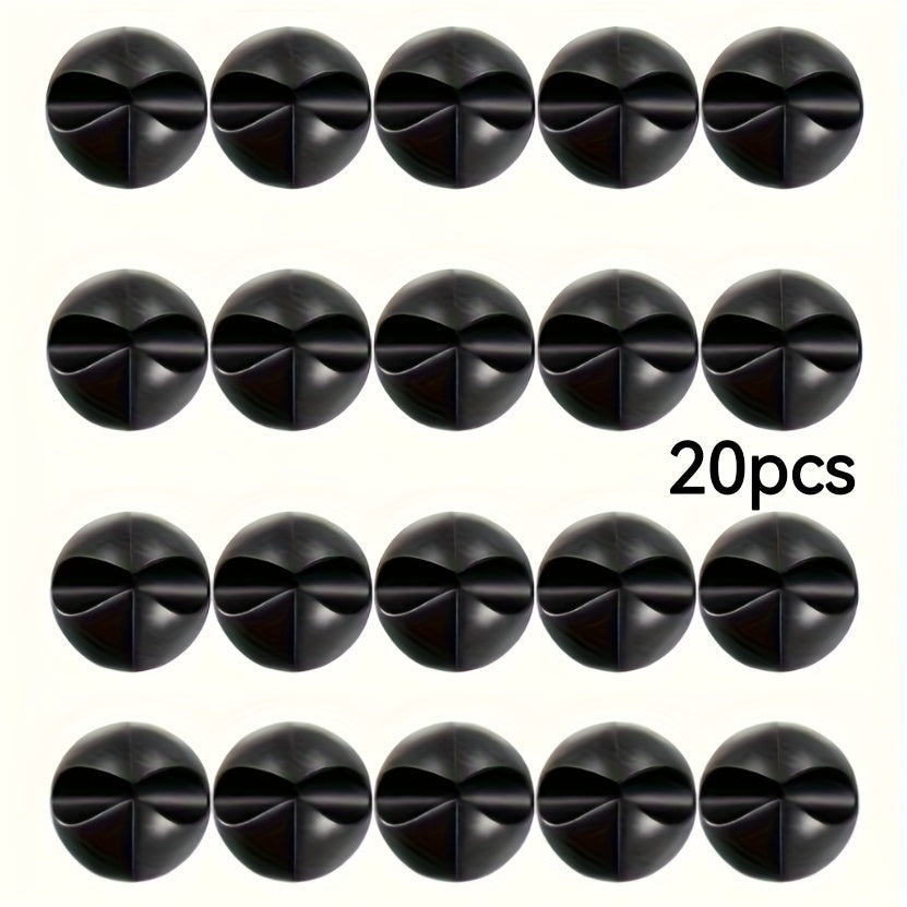 5/10/20Pcs Dashboard Cable Management Clips, Plastic Wire Organizer for Headphone & Charging Cords, Universal Car Interior Accessory