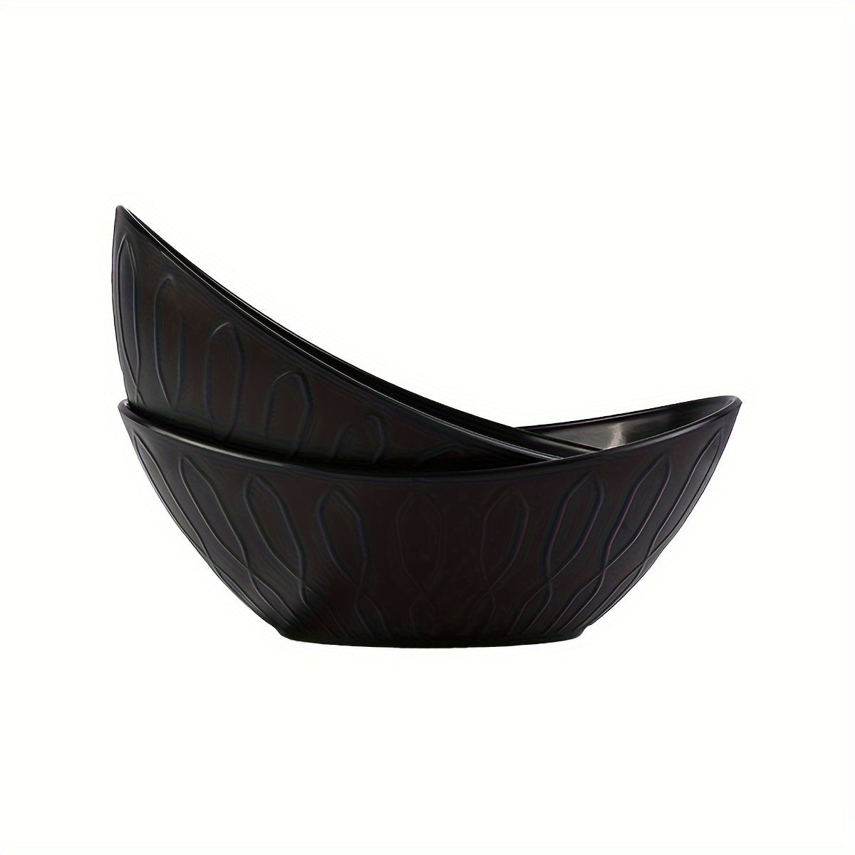 2PCS Ingot Shape Unbreakable Bowl – Kitchen Bowl for Oatmeal & Salad, Serving Bowl for Salad, Side Dishes, Pasta