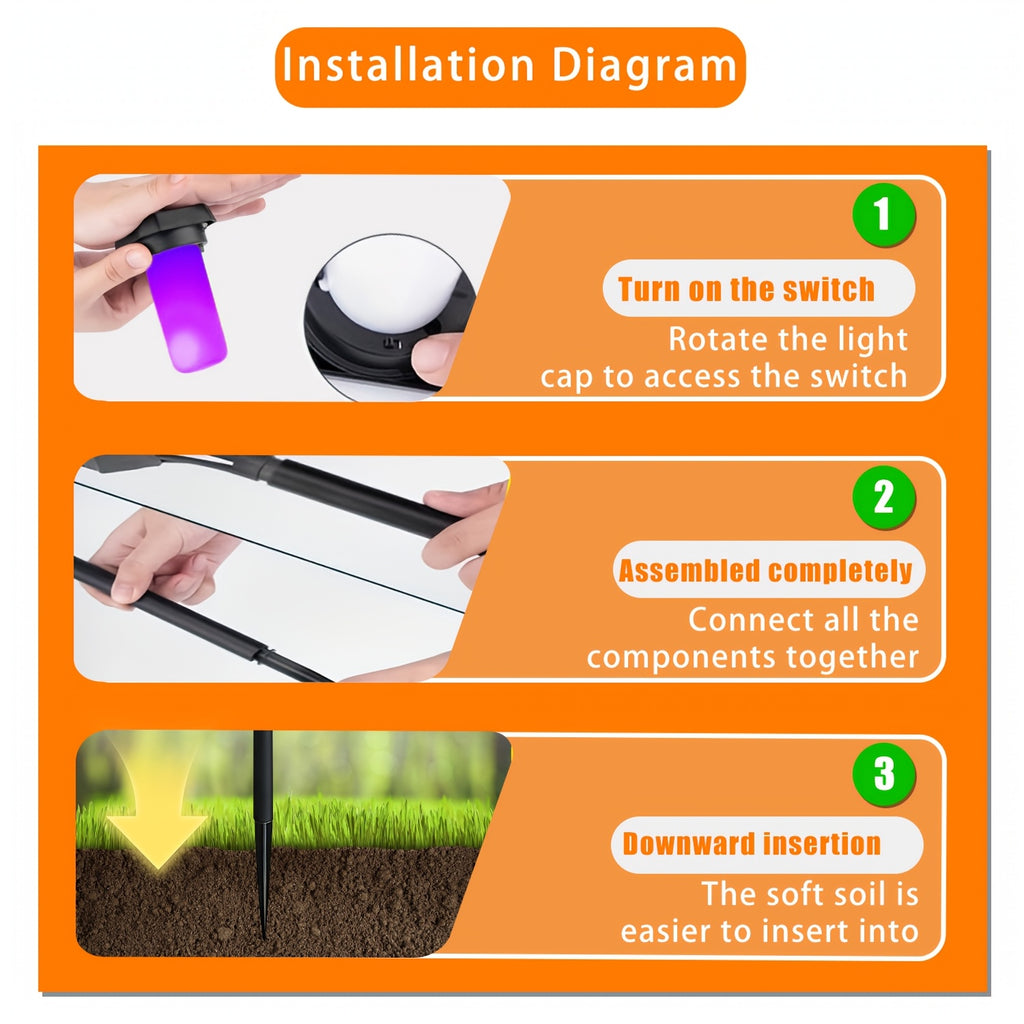 8/12pcs Outdoor Solar Flame Light, Solar Path Light, Solar Lawn Light, Solar Garden Light, Solar Lighting, Suitable for Courtyard, Villa, Shed, Patio, Party, Halloween, Christmas, Thanksgiving and Other Lighting Decoration