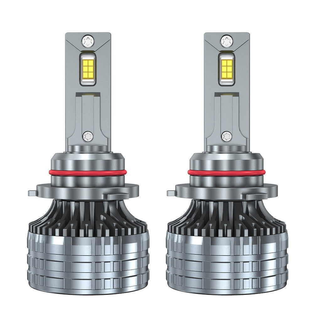 2Pcs H7 H4 H11 LED Car Headlights Canbus 220W H1 H8 Bulbs 9005 HB3 9006 HB4 9012 9007 HB5 9008 H13 LED Bulbs Turbo Light 6000K White 12V