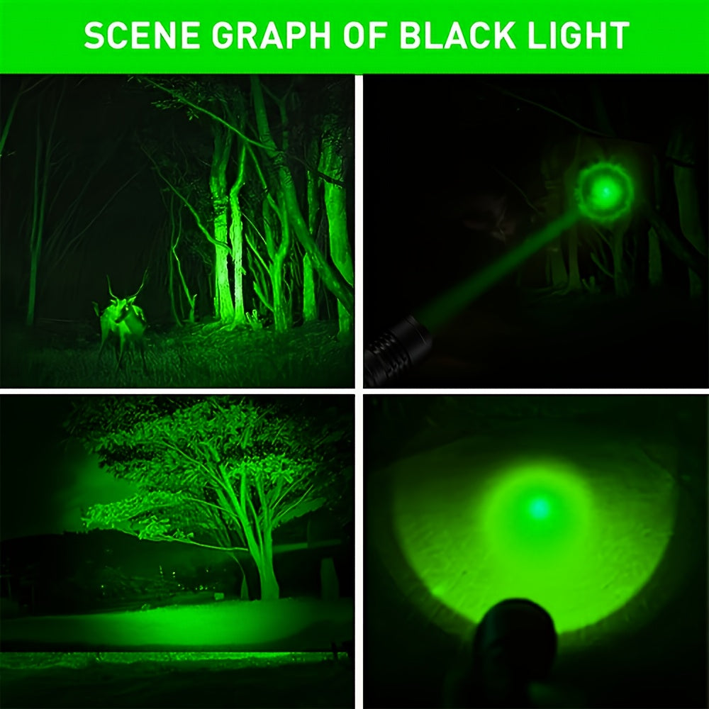 4-in-1 LED Aluminum Alloy Ultra-Bright Zoomable Outdoor Flashlight with 4 Light Sources, COB Side Emergency Light, Rechargeable High Lumen Tactical Flashlight, Ideal for Hiking, Hunting, Camping, Handheld Lighting, Fishing & Various Outdoor Activities