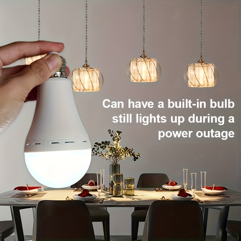 A set of rechargeable bulbs with remote control, battery-powered bulbs for table lamps, dimmable/timer bulbs, backup battery bulbs for wall lamps and table lamps, bulbs suitable for non-hardwired fixtures, for bedroom, living room, indoor use