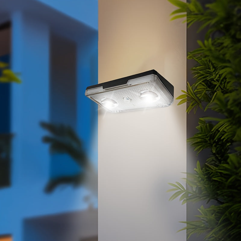 New Year Edition Solar Wall Washer Light Outdoor Garden Patio Balcony Lighting Ambient Decorative Wall Light Multi-Color Courtyard Light