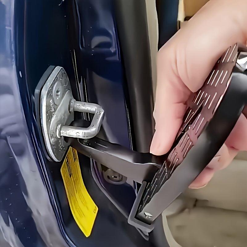 One Foldable Roof Access Step with Window Breaker & Safety Hammer – Easy Roof Access. Universal Fit for Most Cars, SUVs & Trucks. Portable & Durable Design for Emergency Escape & Daily Use