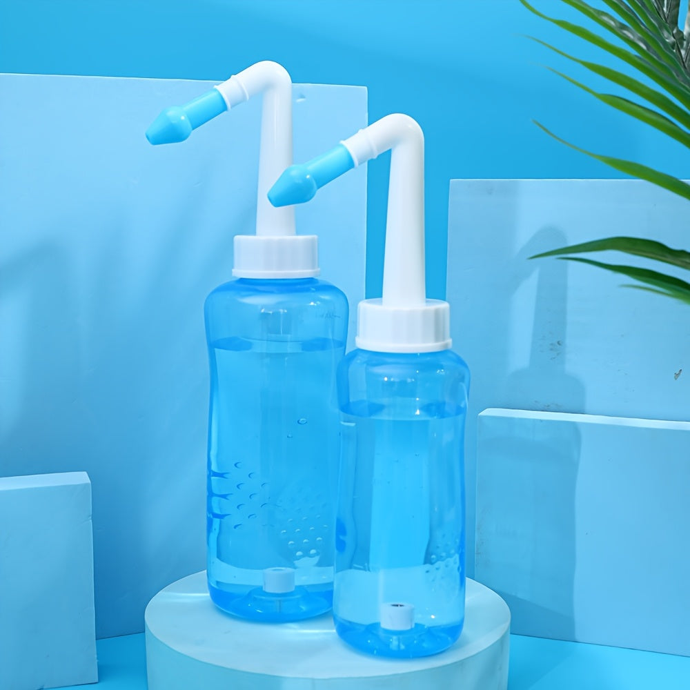 1pcs 手动的鼻部冲洗器 鼻腔清洗 清洁工具 洗鼻瓶子 10.14/16.91oz