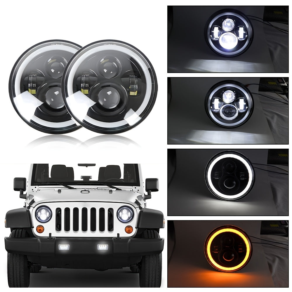 7-Inch Round LED