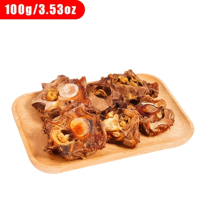 節慶寵物骨頭零食 | 100g 牛肉骨頭，專為持久咀嚼而設計，具有滿足的天然質感 | 非常適合節慶送禮、訓練獎勵和日常豐富生活，為活躍的狗狗提供更有趣的咀嚼時間