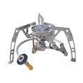 High-Performance Camping Alpine Stove - High-Strength Lightweight Design, Compact Foldable for Easy Portability, High Heat Output & Wind Resistance, Especially Suitable for High Altitudes - Universal Outdoor Stove for Picnic