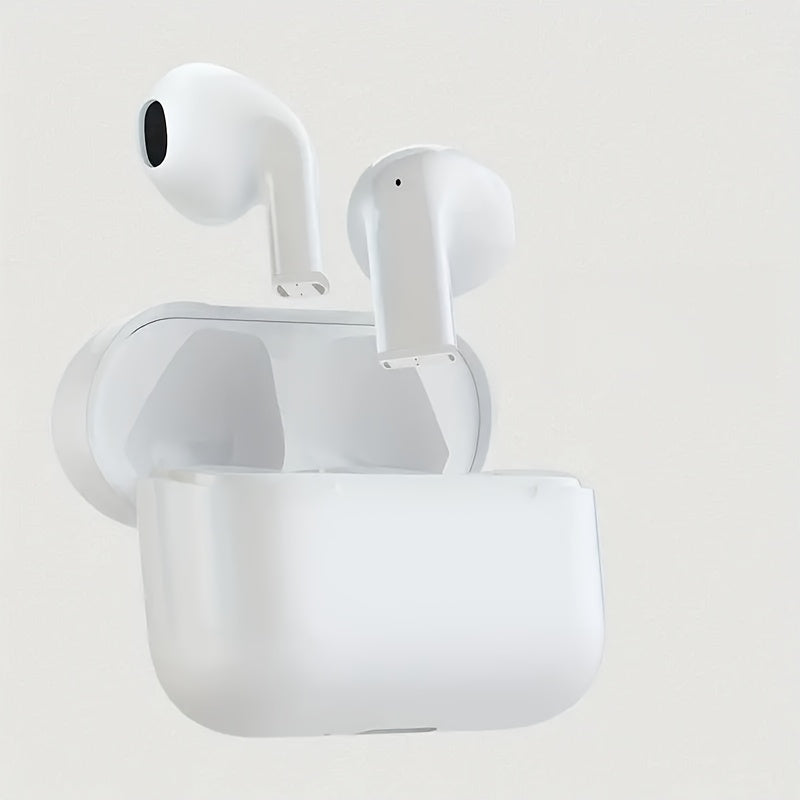 1个Hifi 9D立体声无线耳机，动漫卡通设计，触控操作，轻量塑料材质，半开放式后盖耳机，通话清晰&运动适用，兼容iPhone&安卓手机，可充电电池，真无线耳机
