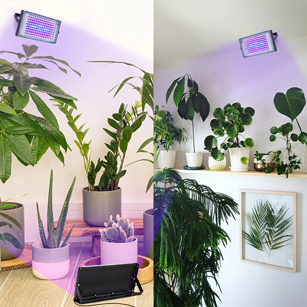 50/96/144 LED 1/2/3 Sets Grow Light, Full Spectrum LED Plant Light for Indoor Plants, Seed Germination & Seedlings, USB Powered with Switch, Hanging Rope Included, Ideal for Vegetables, Succulents, Flowers, Fruits